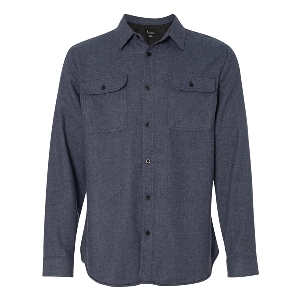 Burnside Solid Flannel Shirt - Burnside Solid Flannel Shirt - Image 4 of 14