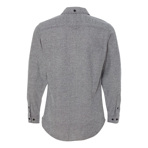 Burnside Solid Flannel Shirt - Burnside Solid Flannel Shirt - Image 9 of 14