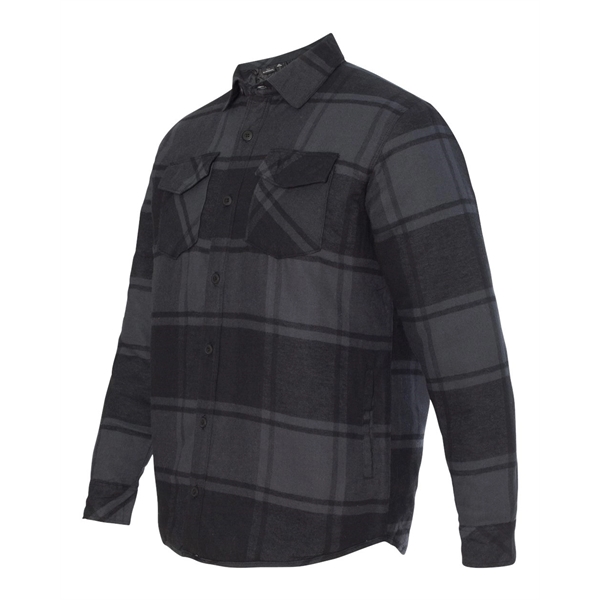 Burnside Quilted Flannel Shirt Jacket - Burnside Quilted Flannel Shirt Jacket - Image 2 of 13