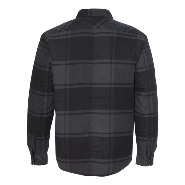 Burnside Quilted Flannel Shirt Jacket - Burnside Quilted Flannel Shirt Jacket - Image 3 of 13