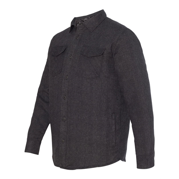 Burnside Quilted Flannel Shirt Jacket - Burnside Quilted Flannel Shirt Jacket - Image 5 of 13