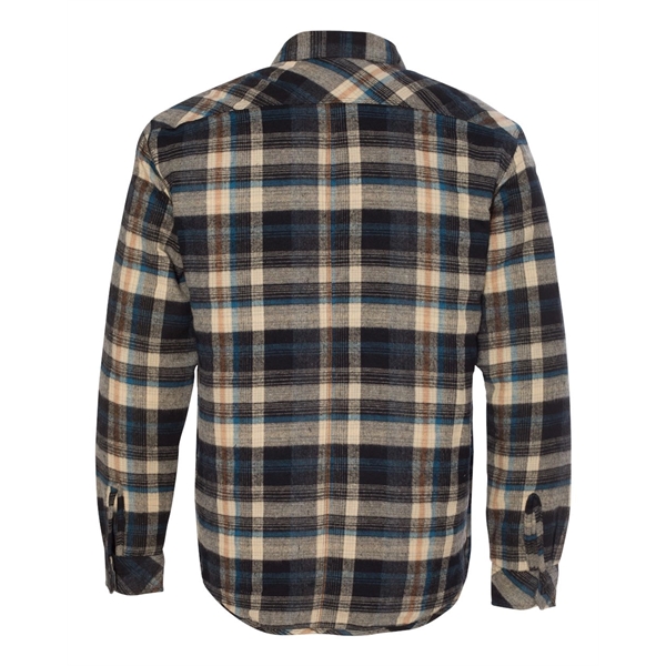 Burnside Quilted Flannel Shirt Jacket - Burnside Quilted Flannel Shirt Jacket - Image 9 of 13