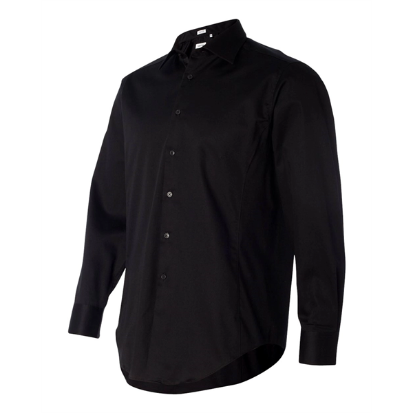 Calvin Klein Slim Fit Cotton Stretch Shirt - Calvin Klein Slim Fit Cotton Stretch Shirt - Image 2 of 6
