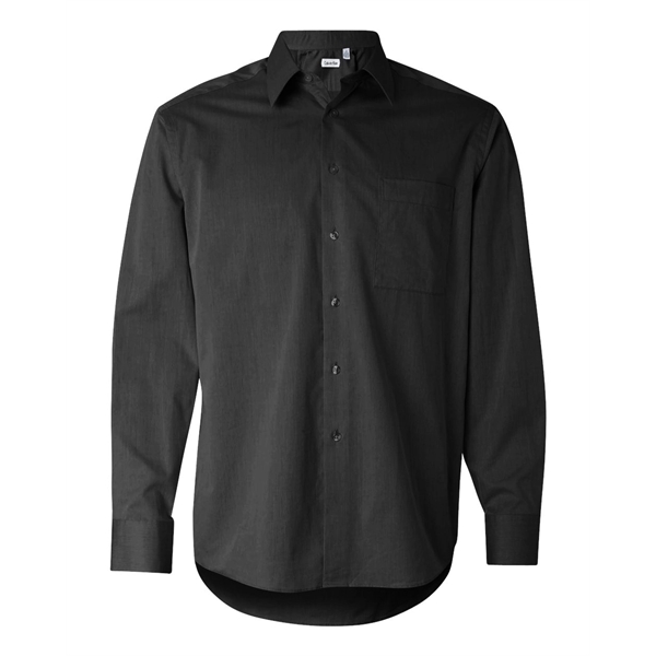 Calvin Klein Pure Finish Cotton Shirt - Calvin Klein Pure Finish Cotton Shirt - Image 1 of 15