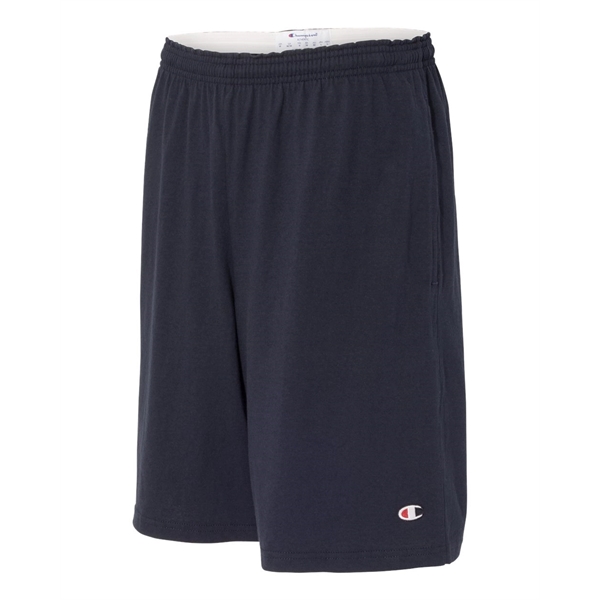 Champion Cotton Jersey 9" Shorts with Pockets - Champion Cotton Jersey 9" Shorts with Pockets - Image 5 of 9