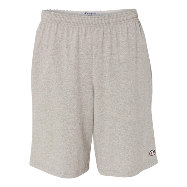 Champion Cotton Jersey 9" Shorts with Pockets - Champion Cotton Jersey 9" Shorts with Pockets - Image 7 of 9