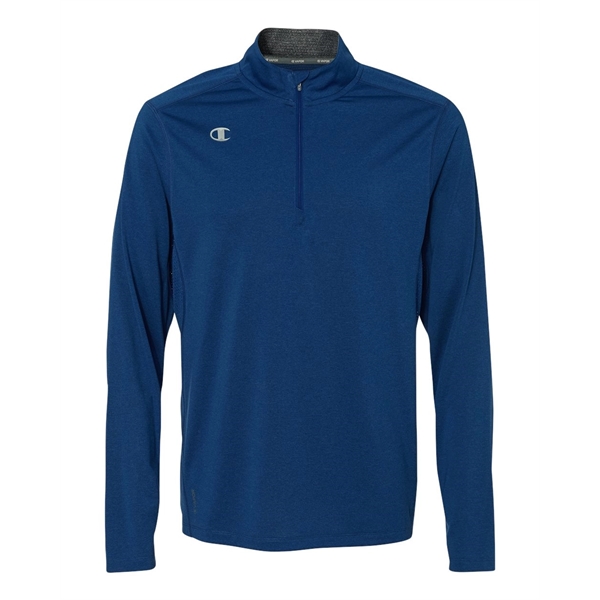 Champion Vapor Performance Heather Quarter-Zip Pullover - Champion Vapor Performance Heather Quarter-Zip Pullover - Image 20 of 37