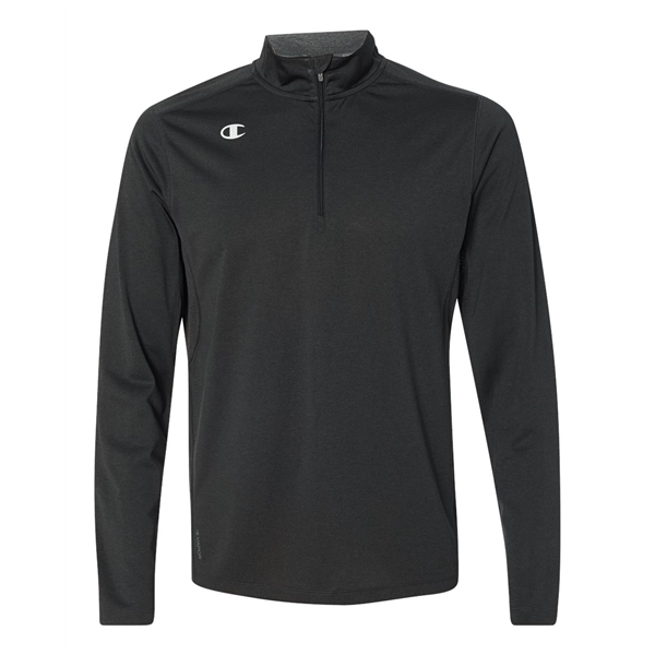 Champion Vapor Performance Heather Quarter-Zip Pullover - Champion Vapor Performance Heather Quarter-Zip Pullover - Image 23 of 37