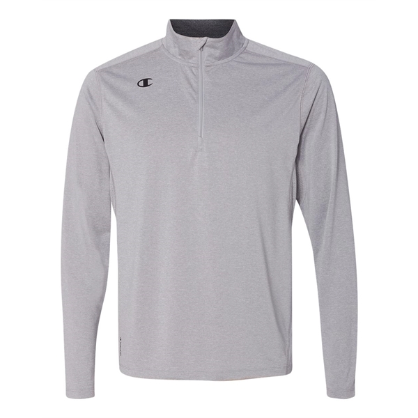 Champion Vapor Performance Heather Quarter-Zip Pullover - Champion Vapor Performance Heather Quarter-Zip Pullover - Image 29 of 37