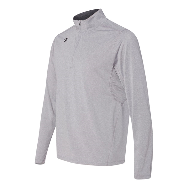 Champion Vapor Performance Heather Quarter-Zip Pullover - Champion Vapor Performance Heather Quarter-Zip Pullover - Image 30 of 37