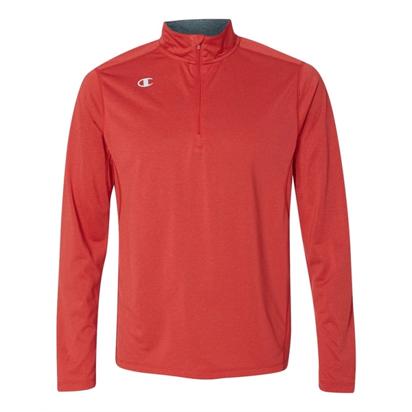 Champion Vapor Performance Heather Quarter-Zip Pullover - Champion Vapor Performance Heather Quarter-Zip Pullover - Image 32 of 37