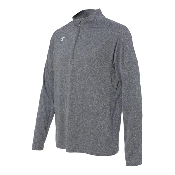 Champion Vapor Performance Heather Quarter-Zip Pullover - Champion Vapor Performance Heather Quarter-Zip Pullover - Image 36 of 37