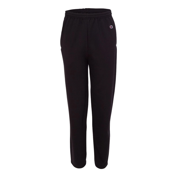 Champion Powerblend® Open-Bottom Sweatpants with Pockets - Champion Powerblend® Open-Bottom Sweatpants with Pockets - Image 2 of 10