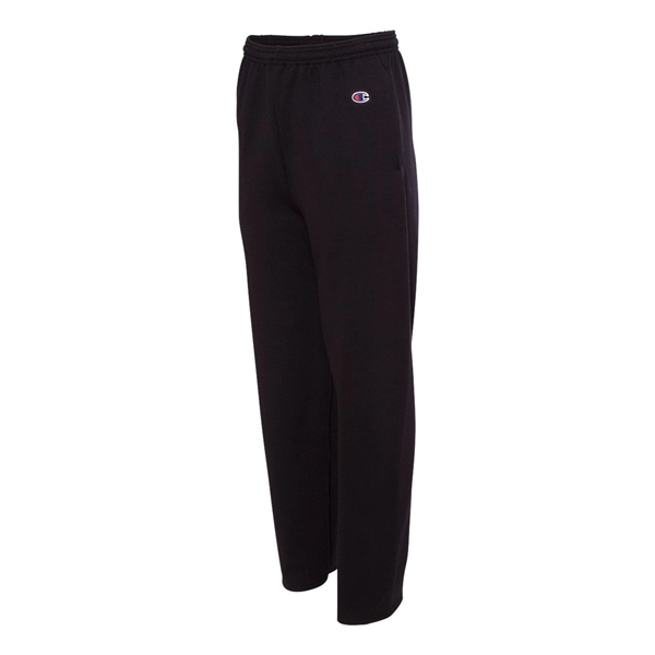 Champion Powerblend® Open-Bottom Sweatpants with Pockets - Champion Powerblend® Open-Bottom Sweatpants with Pockets - Image 3 of 10