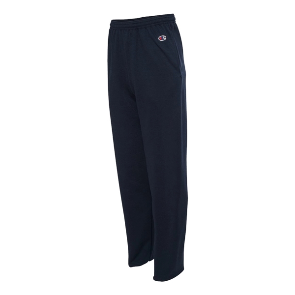 Champion Powerblend® Open-Bottom Sweatpants with Pockets - Champion Powerblend® Open-Bottom Sweatpants with Pockets - Image 9 of 10