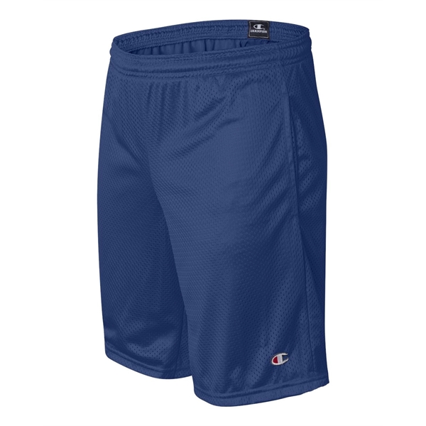 Champion Polyester Mesh 9" Shorts with Pockets - Champion Polyester Mesh 9" Shorts with Pockets - Image 9 of 22