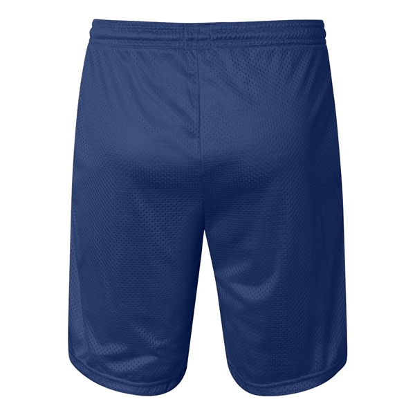 Champion Polyester Mesh 9" Shorts with Pockets - Champion Polyester Mesh 9" Shorts with Pockets - Image 10 of 22