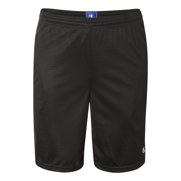 Champion Polyester Mesh 9" Shorts with Pockets - Champion Polyester Mesh 9" Shorts with Pockets - Image 11 of 22