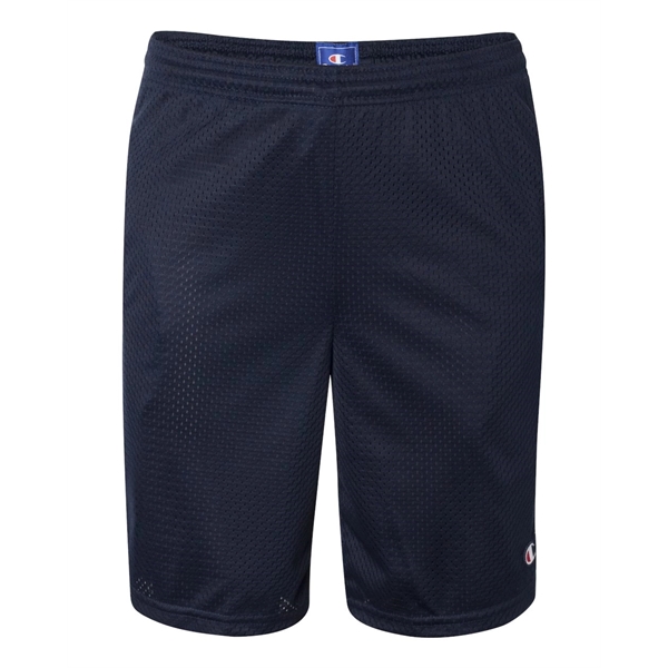 Champion Polyester Mesh 9" Shorts with Pockets - Champion Polyester Mesh 9" Shorts with Pockets - Image 17 of 22