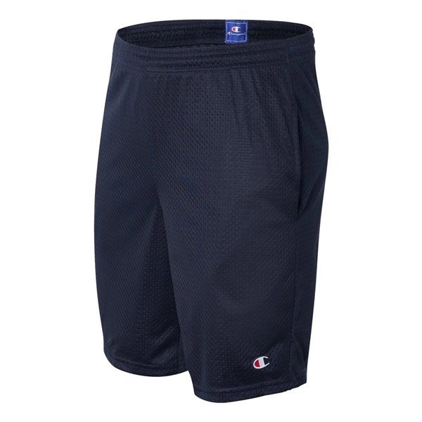 Champion Polyester Mesh 9" Shorts with Pockets - Champion Polyester Mesh 9" Shorts with Pockets - Image 18 of 22