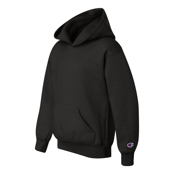 Champion Powerblend® Youth Hooded Sweatshirt - Champion Powerblend® Youth Hooded Sweatshirt - Image 3 of 16