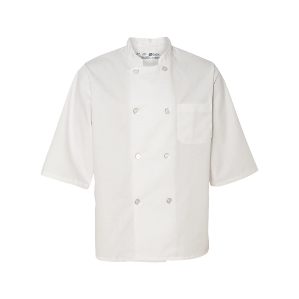 Chef Designs Half Sleeve Chef Coat - Chef Designs Half Sleeve Chef Coat - Image 1 of 3