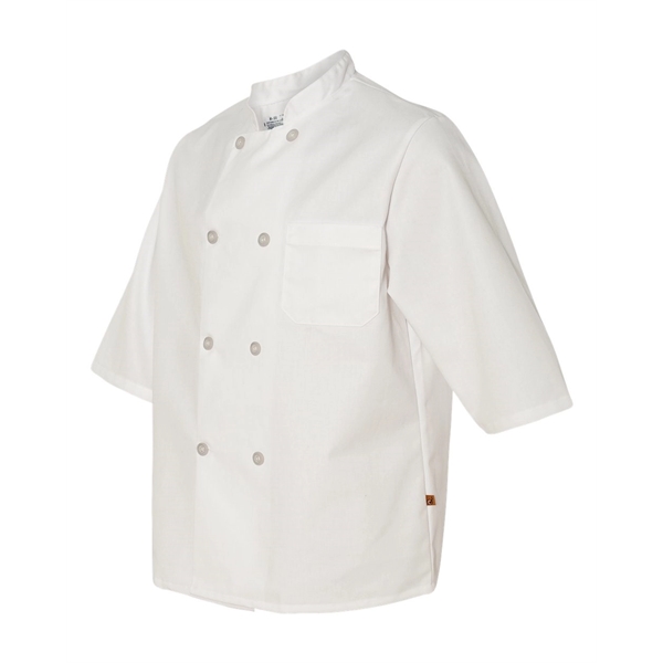 Chef Designs Half Sleeve Chef Coat - Chef Designs Half Sleeve Chef Coat - Image 2 of 3