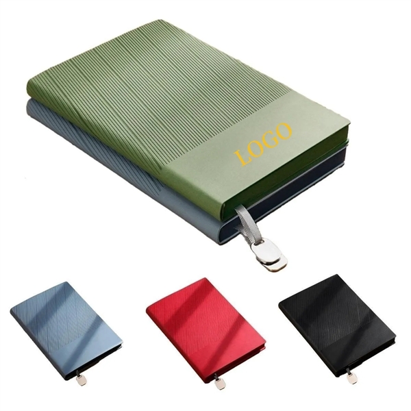 A5 Faux Leather Notebooks 5.8" In W x 8.2" In H For Office - A5 Faux Leather Notebooks 5.8" In W x 8.2" In H For Office - Image 0 of 1