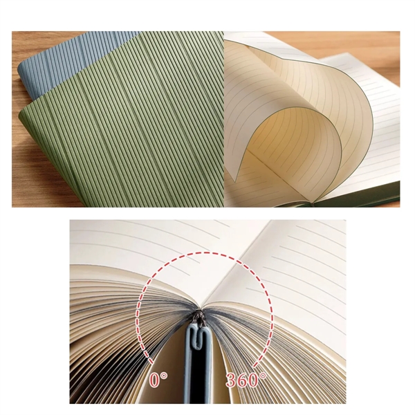 A5 Faux Leather Notebooks 5.8" In W x 8.2" In H For Office - A5 Faux Leather Notebooks 5.8" In W x 8.2" In H For Office - Image 1 of 1