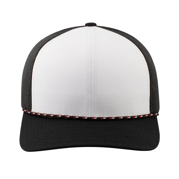 Pacific Headwear Trucker Snapback Braid Cap - Pacific Headwear Trucker Snapback Braid Cap - Image 9 of 70