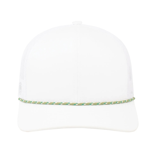 Pacific Headwear Trucker Snapback Braid Cap - Pacific Headwear Trucker Snapback Braid Cap - Image 13 of 70