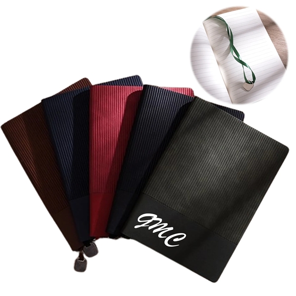 A5 Soft Touch Imitation Leather Notebook - A5 Soft Touch Imitation Leather Notebook - Image 0 of 6