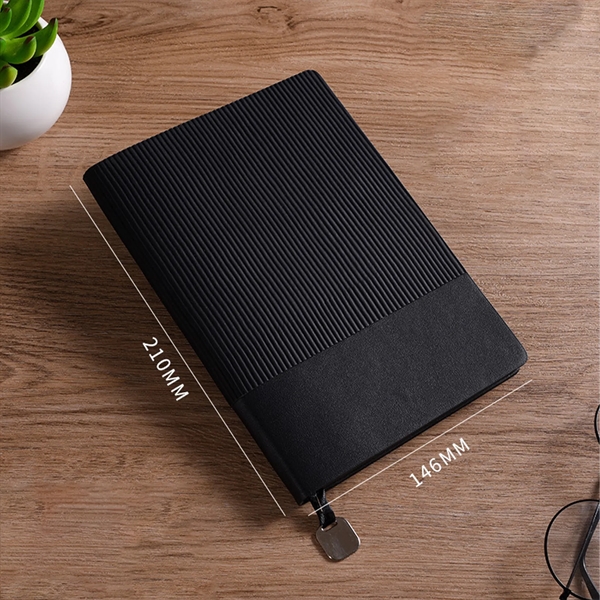 A5 Soft Touch Imitation Leather Notebook - A5 Soft Touch Imitation Leather Notebook - Image 3 of 6