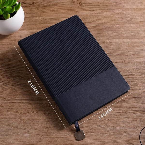 A5 Soft Touch Imitation Leather Notebook - A5 Soft Touch Imitation Leather Notebook - Image 4 of 6