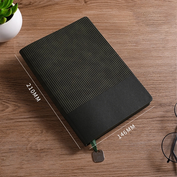 A5 Soft Touch Imitation Leather Notebook - A5 Soft Touch Imitation Leather Notebook - Image 5 of 6