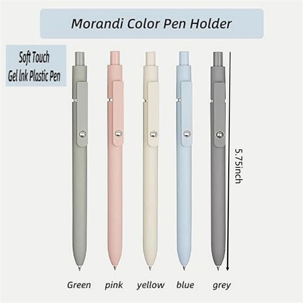 0.5mm Smooth Writing Morandi Color Gel Pens - 0.5mm Smooth Writing Morandi Color Gel Pens - Image 4 of 4
