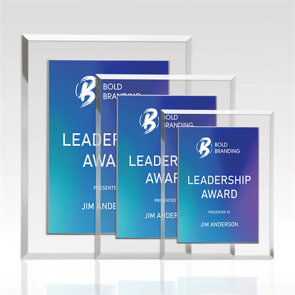 Chroma II Acrylic Plaque with Aluminum Plate - Chroma II Acrylic Plaque with Aluminum Plate - Image 0 of 1