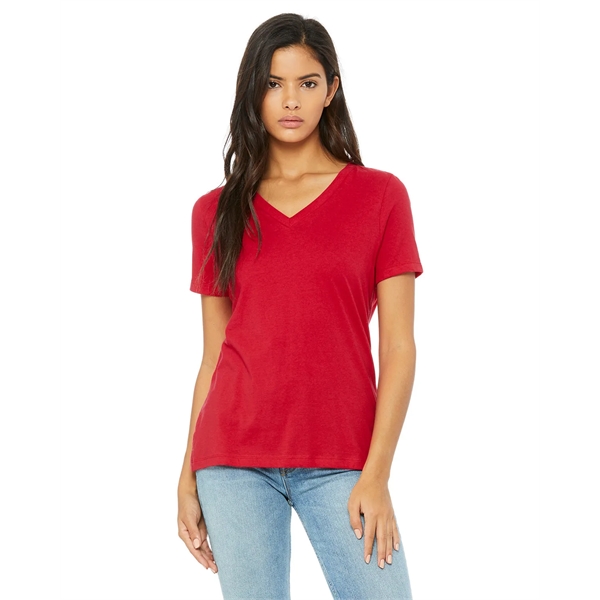 Bella + Canvas Ladies' Relaxed Jersey V-Neck T-Shirt - Bella + Canvas Ladies' Relaxed Jersey V-Neck T-Shirt - Image 58 of 218