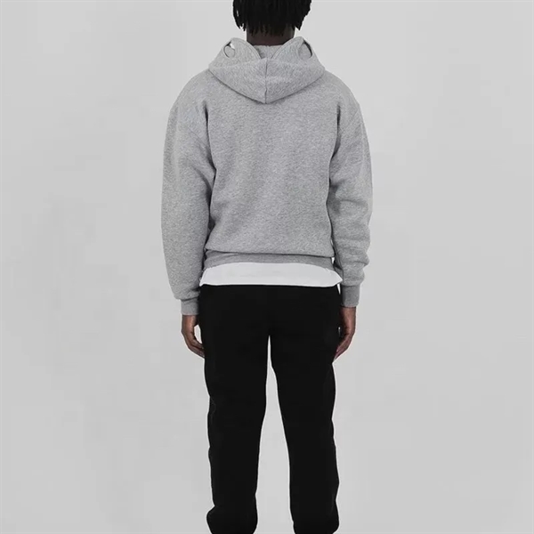 Full Face Zip Up Hoodie With Eye Holes Sweatshirt - Full Face Zip Up Hoodie With Eye Holes Sweatshirt - Image 2 of 5