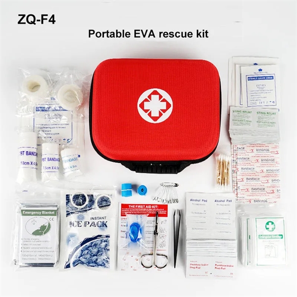 165PCS Mini EVA First Aid Kit Box - 165PCS Mini EVA First Aid Kit Box - Image 2 of 4