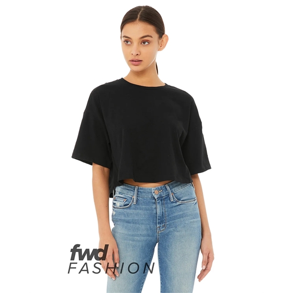 Bella + Canvas FWD Fashion Ladies' Jersey Cropped T-Shirt - Bella + Canvas FWD Fashion Ladies' Jersey Cropped T-Shirt - Image 2 of 25