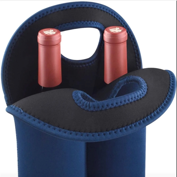 2 Pack Insulated Wine Bottle Cooler - 2 Pack Insulated Wine Bottle Cooler - Image 2 of 3