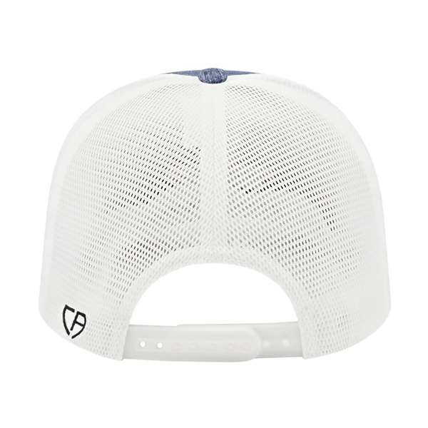 Melange Trucker Mesh Back Cap - Melange Trucker Mesh Back Cap - Image 1 of 8