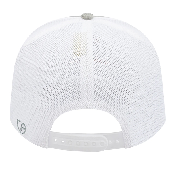 Jacquard Trucker Mesh Back Cap - Jacquard Trucker Mesh Back Cap - Image 5 of 5