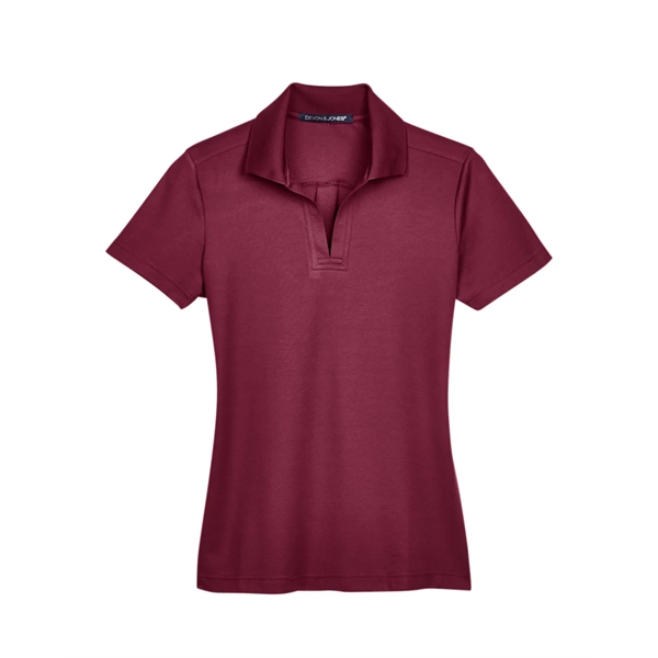 Devon & Jones CrownLux Performance® Ladies' Plaited Polo - Devon & Jones CrownLux Performance® Ladies' Plaited Polo - Image 92 of 119