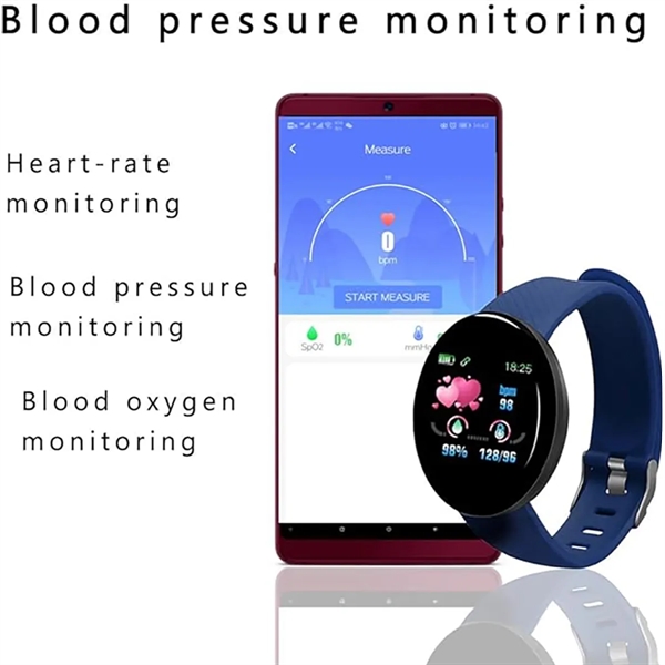 Fitness Activity Tracker Heart Rate Bluetooth Smart Watch - Fitness Activity Tracker Heart Rate Bluetooth Smart Watch - Image 4 of 6