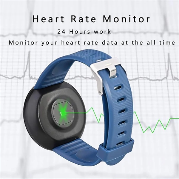 Fitness Activity Tracker Heart Rate Bluetooth Smart Watch - Fitness Activity Tracker Heart Rate Bluetooth Smart Watch - Image 5 of 6