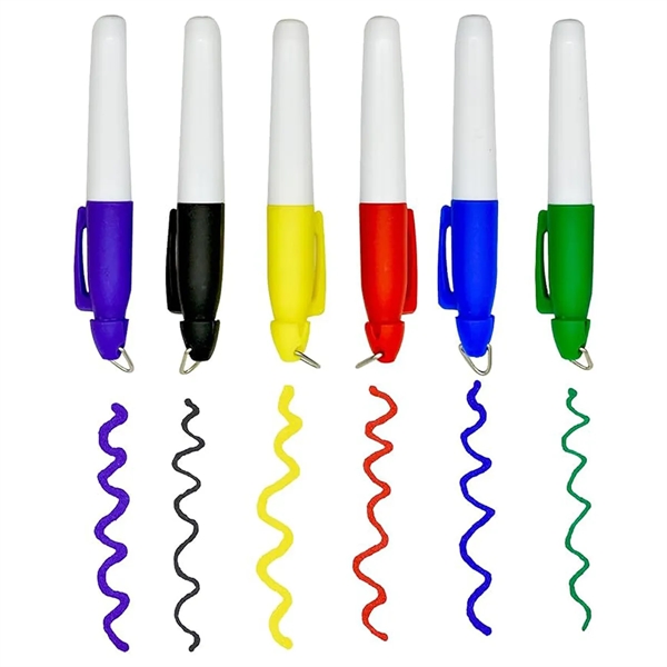 Mini Permanent Markers Golf Ball Pens With Key Chain Clips - Mini Permanent Markers Golf Ball Pens With Key Chain Clips - Image 2 of 5