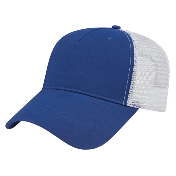 X-Tra Value Five Panel Trucker Mesh Back Cap - X-Tra Value Five Panel Trucker Mesh Back Cap - Image 5 of 9