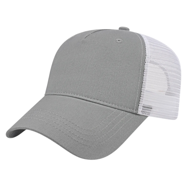 X-Tra Value Five Panel Mesh Back Cap - X-Tra Value Five Panel Mesh Back Cap - Image 8 of 9